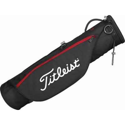 Titleist Carry Bag Black/Black/Red Чантa за голф