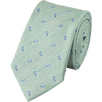 Charles Tyrwhitt Slim Silk Linen Tie Spearmint