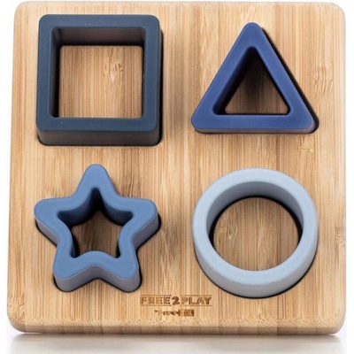 Free2play Vkládačka Tvary modré