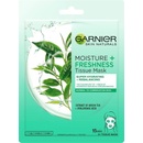 Pleťové masky Garnier Moisture Freshness superhydratační čistící textilní maska 32 g