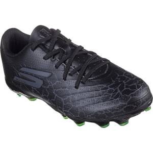 Skechers Юношески футболни бутонки Skechers SKX_ 1 Junior Firm Ground Football Boots - Black/Silver
