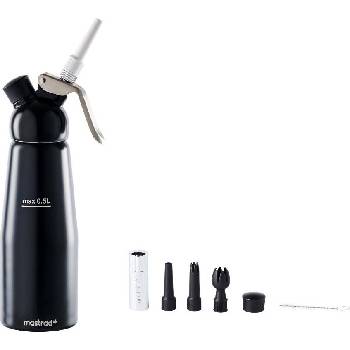 Mastrad Сифон за украса на десерти Mastrad със сменяеми накрайници 500 мл черен (MA-F49300)