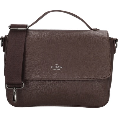 Charm London Elegantní dámská kabelka Mulberry hnědá