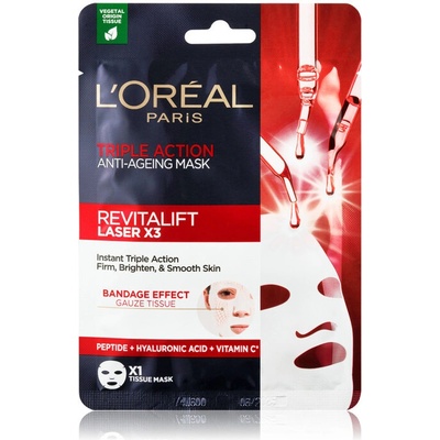 L'Oréal Revitalift Laser X3 Triple Action Cream-Mask 28 g