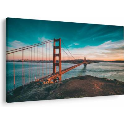 Obraz- Golden Gate, San Francisco, jednodílný 150x100 cm – Hledejceny.cz