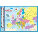 Eurographics Mapa Evropy 200 dielov