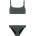 Protest Hizz Bralette bikini - Green (Hunter Green)