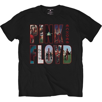 Pink Floyd Риза Echoes Album Montage Unisex Black 2XL (PFTEE56MB05)