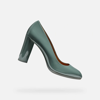 Geox Women's pumps Walk Pleasure 90 svetlozelená Light green