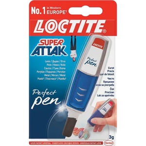 LOCTITE ЛЕПИЛО СЕКУНДНО loctite uper bond creative pen 3гр (2734576)