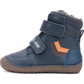 D.D.step Barefoot zimní obuv W063-52804A Royal Blue