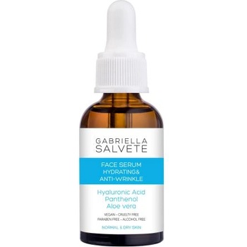Gabriella Salvete Face Serum Hydrating & Anti-Wrinkle хидратиращ серум против бръчки за нормална и суха кожа 30 ml за жени