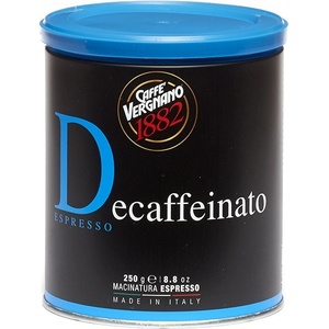 Caffé Vergnano Безкофеиново мляно кафе 250 г в кутия