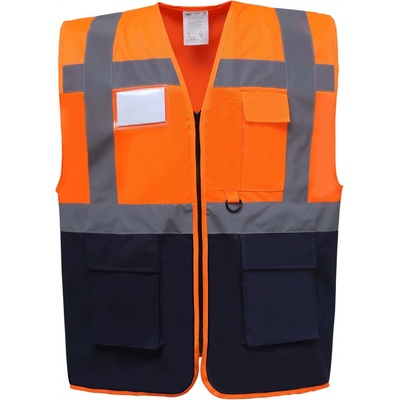 Yoko reflexná multifunkčná vesta HVW801 Fluorescent Orange