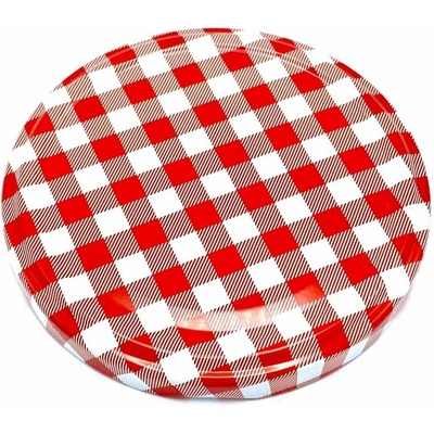 Tecnocap Víčko TO 82 káro červené RTS paster R47 – Zboží Dáma