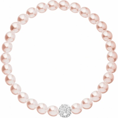 Pavona Romantický perličkový náramek s krystaly Preciosa 33115.3