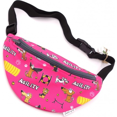 Pískací Potvůrky agility růžová