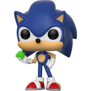 Funko Фигура Funko POP! Games: Sonic The Hedgehog - Sonic With Emerald #284