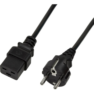 LogiLink Захранващ кабел CEE 7/7 (90 ) IEC C19 1 м (CP151) (CP151)