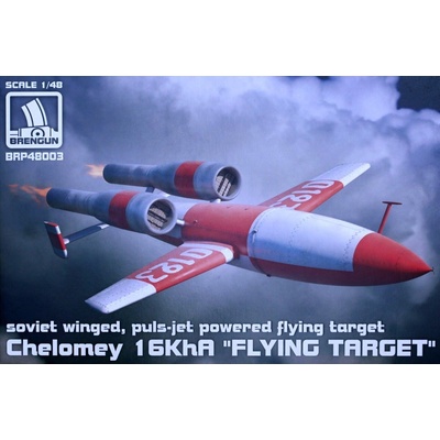 Brengun Chelomey 16KhA FLYING TARGET plastic construction kit 1:48