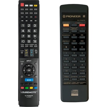 GENERAL Pioneer cu-pd075 - дистанционно управление дубликат (cu-pd075)