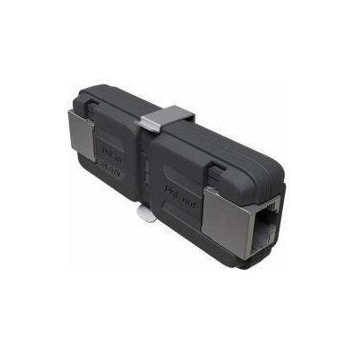 MikroTik Адаптер Gigabit Passive Ethernet Repeater Mikrotik GPeR, Passive PoE, 2 x RJ-45, 2 x 10/100/1000 Mbps, 1.5 m обхват, Черен, GPeR_VZ