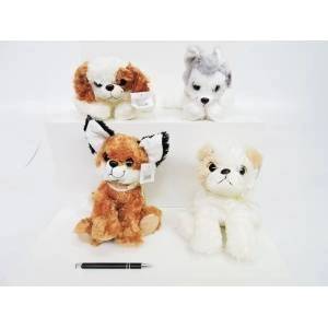 Mattel AST. PLUSH DOG, stab. , 28x22 cm, 4 wz