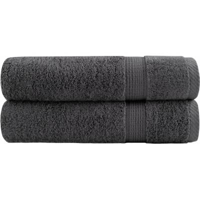 vidaXL Премиум кърпи за ръце SOLUND 2 бр. Антрацит 50x100 см 600 г/м2 (137156)