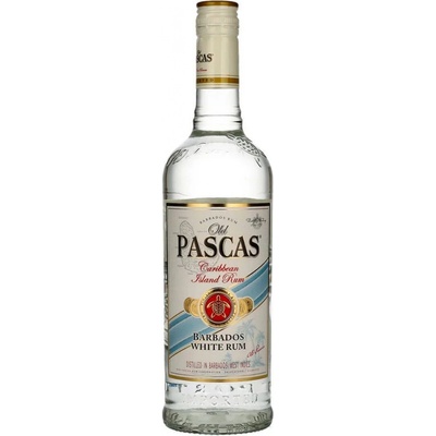 Old Pascas Barbados White Rum 37,5% 0,7 l (čistá fľaša)