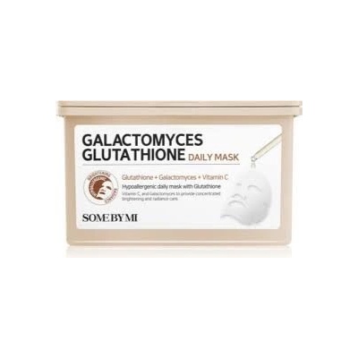 Rozjasňující pleťové masky s Glutathionem - Some By Mi Galactomyces Glutathione daily mask