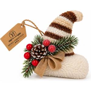  КОЛЕДНА ДЕКОРАЦИЯ ШАПКА 11/9/2.5СМ (И056-1059)