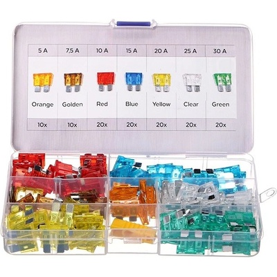 Sada nožových automobilových pojistek MECHANIC FUSE SET 1, 5-30A, 120ks SIXTOL (SX1107) – Sleviste.cz Sada nožových automobilových pojistek MECHANIC FUSE SET 1, 5-30A, 120ks SIXTOL (SX1107) – Sleviste.cz