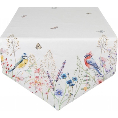 Clayre & Eef bavlna běhoun So Floral 50x160 cm