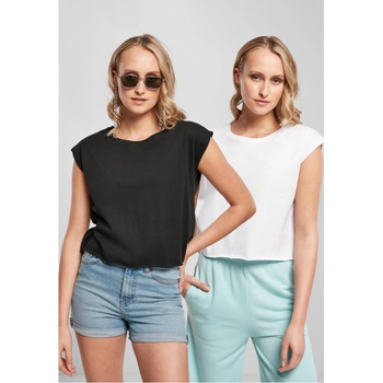Urban Classics 2 Броя Изчистени Дамски ТенискиLadies Organic Short Tee 2-Pack black+white XXLUB-TB4379A-03102 - Камуфлаж, размер 5XL