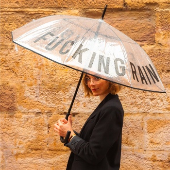 Fisura Прозрачен Чадър - Fucking Rain