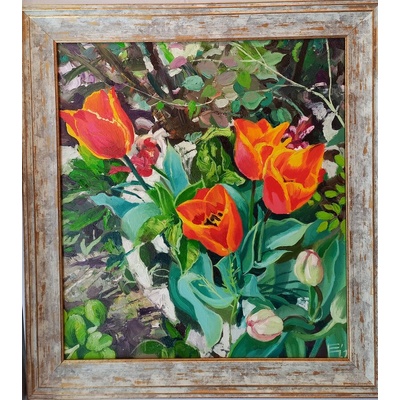 Натюрморт с лалета