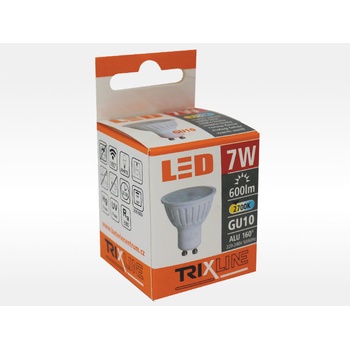 Trixline žárovka LED 7W GU10/230V teplá bílá