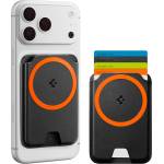 Spigen Магнитен портфейл за карти Spigen Valentinus Wallet MagFit+ - за 5 карти, PU кожа - Черен
