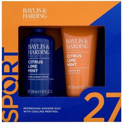 Baylis & Harding Citrus Lime Mint Refreshing Shower Duo 300 ml sprchový gél