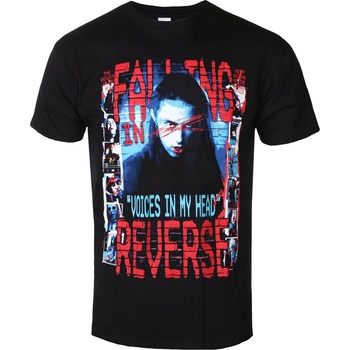 ROCK OFF Мъжка тениска Falling In Reverse - Voice Collage - ROCK OFF - FIRTS08MB
