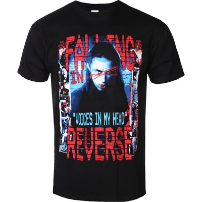 ROCK OFF Мъжка тениска Falling In Reverse - Voice Collage - ROCK OFF - FIRTS08MB