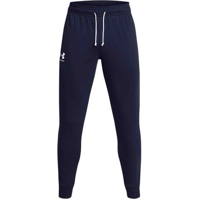 Under Armour teplákové kalhoty Ua Rival Terry jogger 1380843-410 Tmavomodrá
