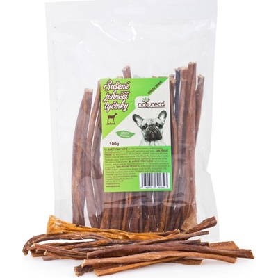 NATURECA jahňacie tyčinky sušené lahôdka pre psov 100 g