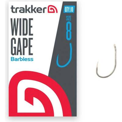 Trakker Wide Gape Hooks Barbless vel.8 10 ks