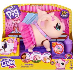 Moose Детска играчка Moose - Интерактивно прасенце My Walking Pig (26366/26384) - ozone