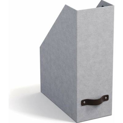 Bigso Estelle Canvas Paper Laminate organizér světlá/šedá