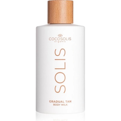 COCOSOLIS SOLIS Gradual Tan Body Milk автобронзиращ лосион за постепенен тен с аромат Caramel Latte 200ml