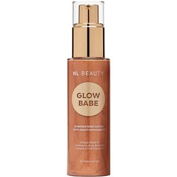NL Beauty Glow Babe, Лосион За Тяло С Блестящи Частици Олио за тяло дамски 100ml