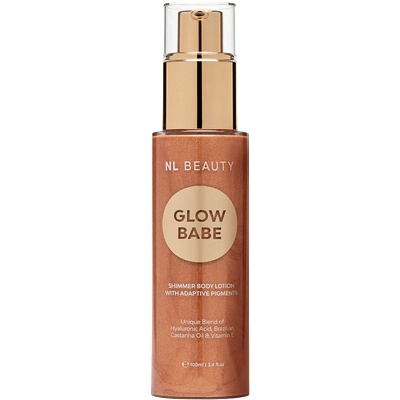NL Beauty Glow Babe, Лосион За Тяло С Блестящи Частици Олио за тяло дамски 100ml
