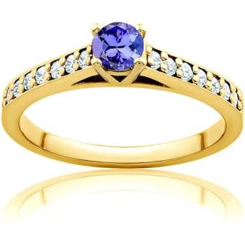 Image 1 of SAVICKI Пръстен Blue Lagoon: злато, танзанит